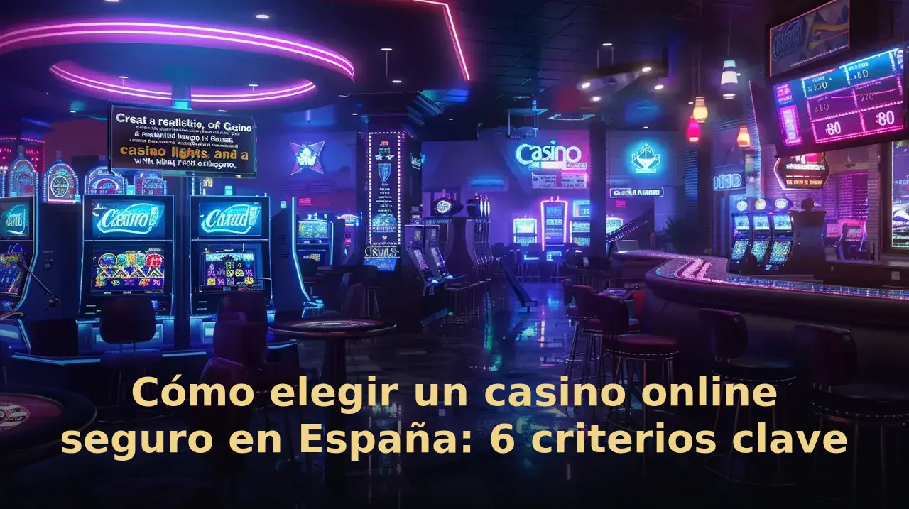 Cómo elegir un casino online seguro en España: 6 criterios clave
